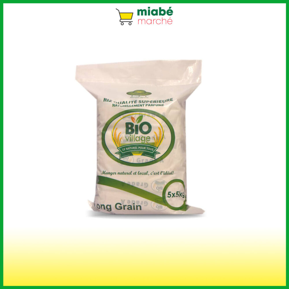 Riz Parfumé Bio Village Grade A 5kg
