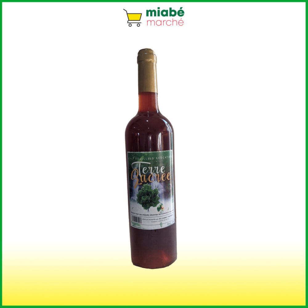 Vin de feuilles d'avocatier