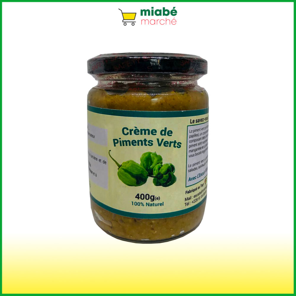 Crème de Piments Verts